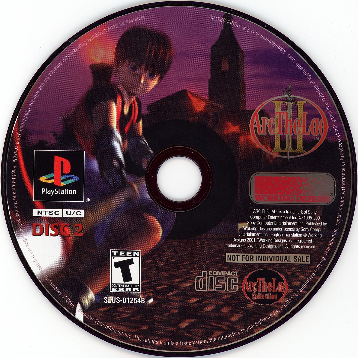 Arc the Lad III [USA] - Playstation (PSX/PS1) iso download